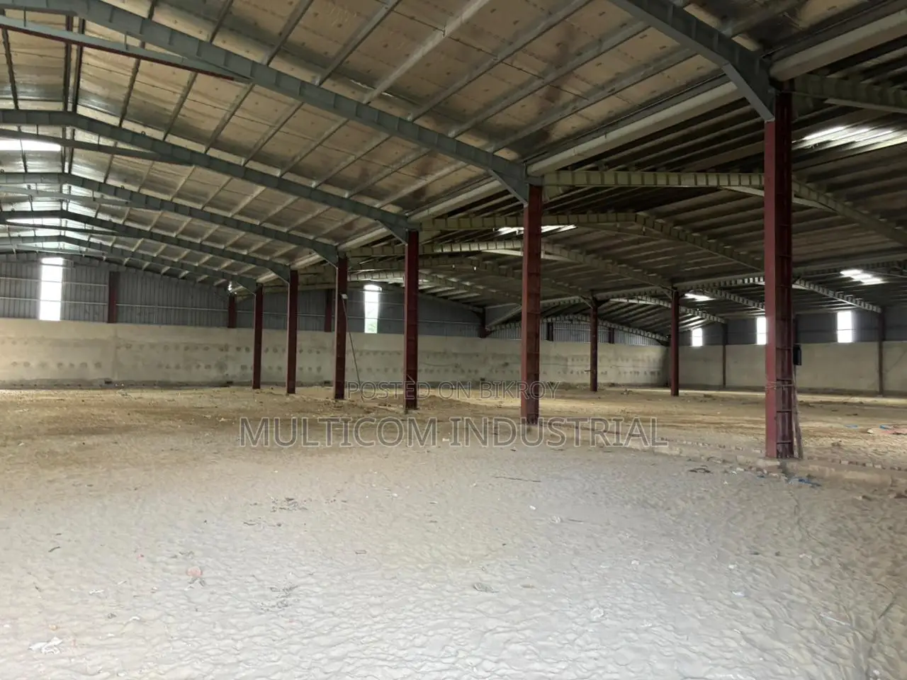 46,000 ready shed and 60,000 sqft. vacant land at Meghna,