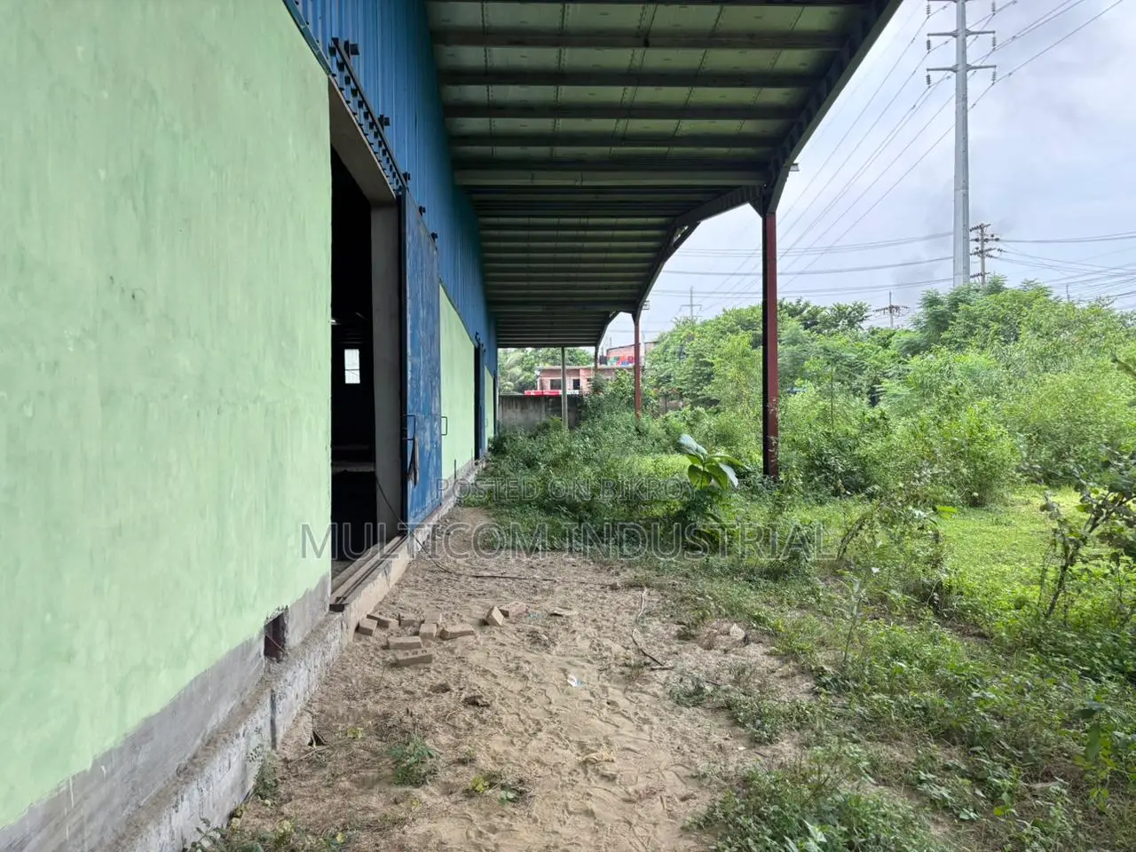 46,000 ready shed and 60,000 sqft. vacant land at Meghna,