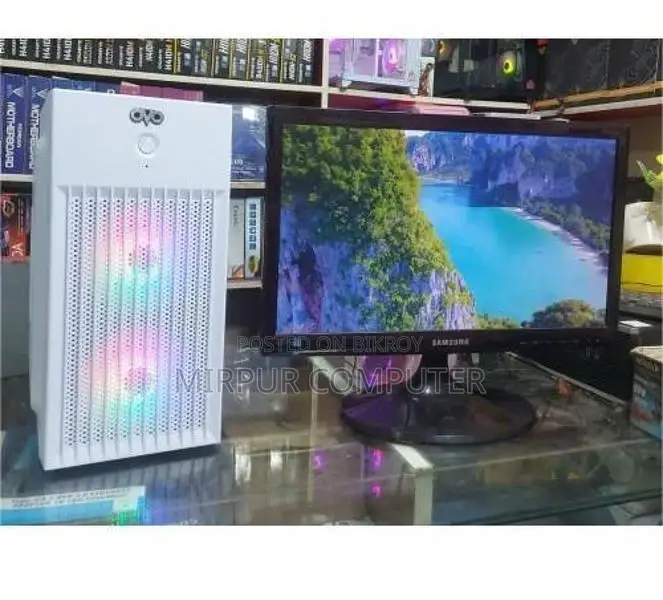 Desktop Computer Core i5 2nd Gen + 19" LED, 8GB RAM, 128GB SSD