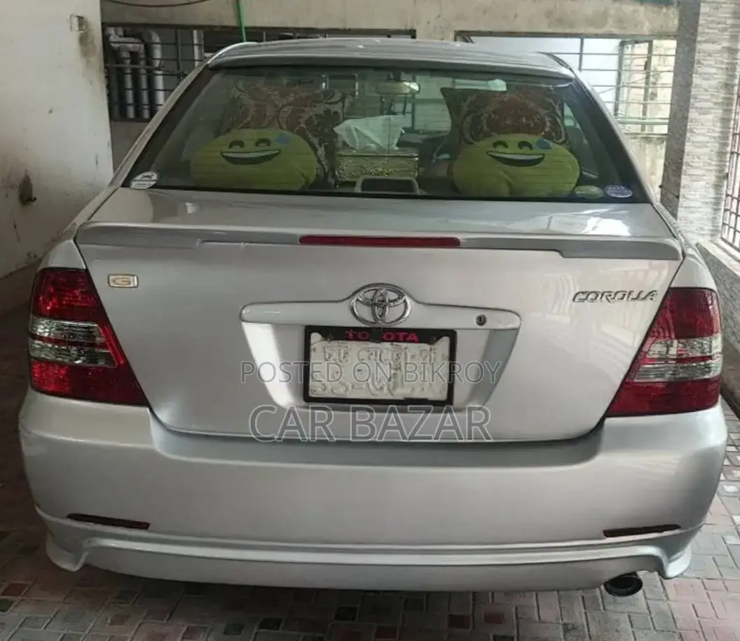 টয়োটা করোলা জি লিমিটেড সিলভার ২০০১