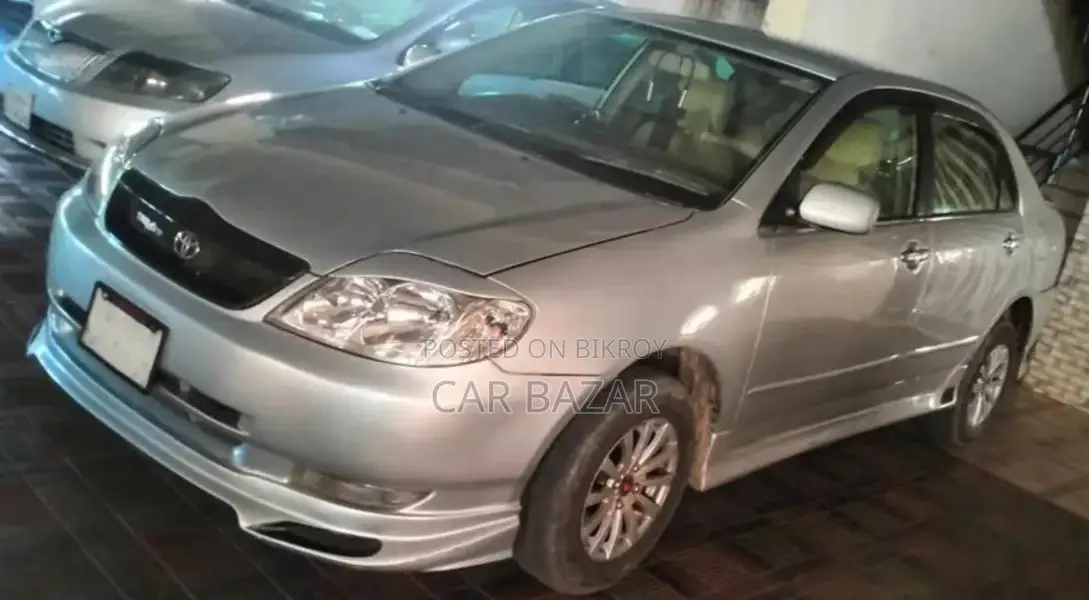 টয়োটা করোলা জি লিমিটেড সিলভার ২০০১