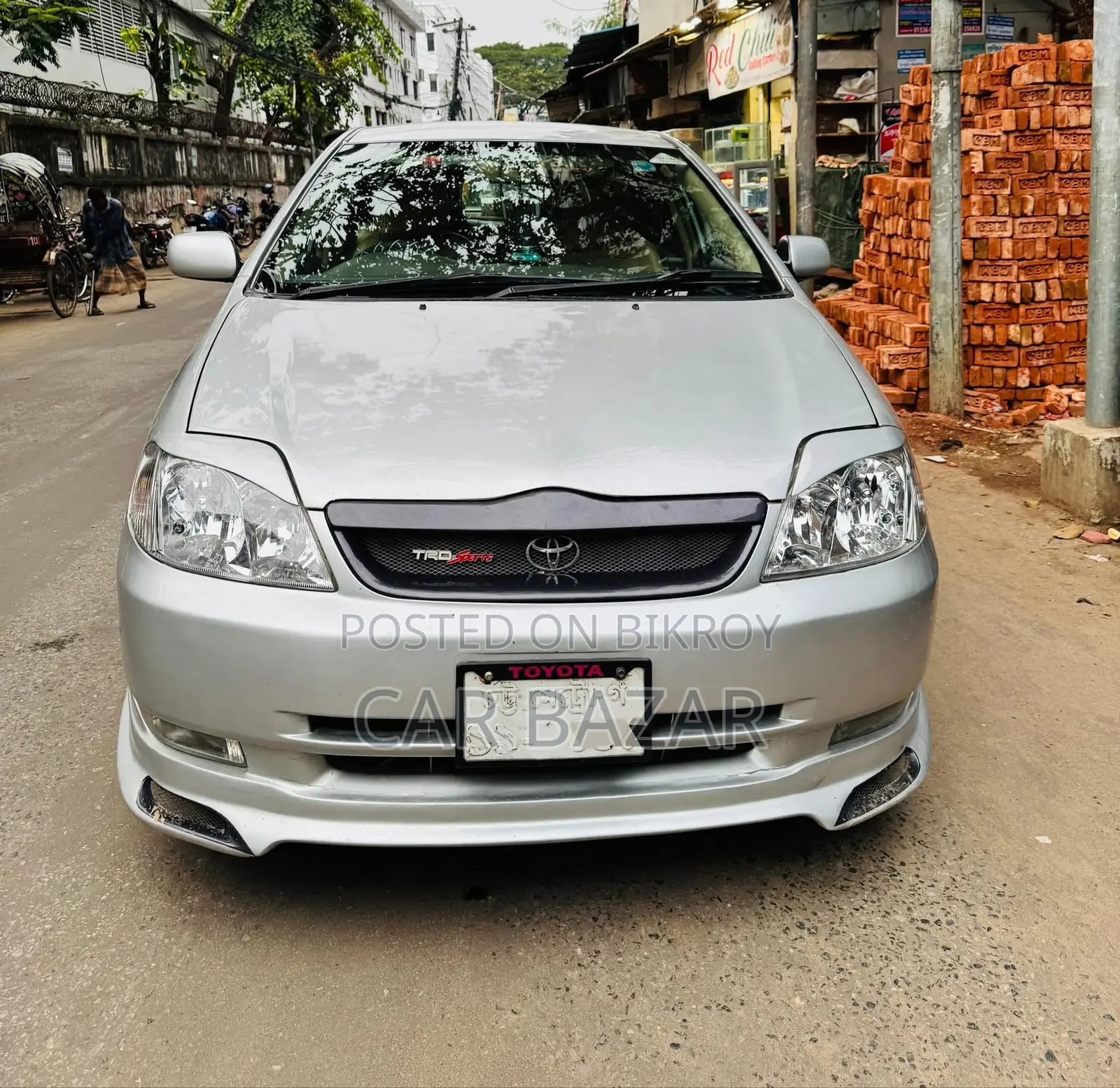 টয়োটা করোলা জি লিমিটেড সিলভার ২০০১