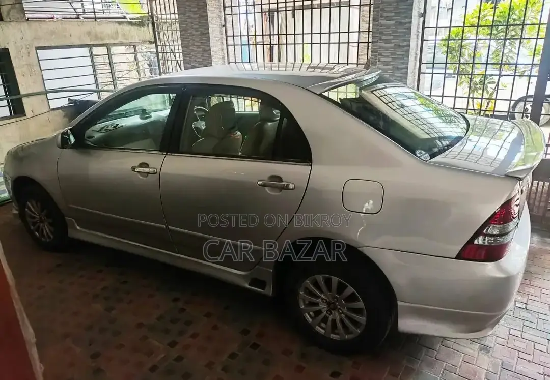 টয়োটা করোলা জি লিমিটেড সিলভার ২০০১
