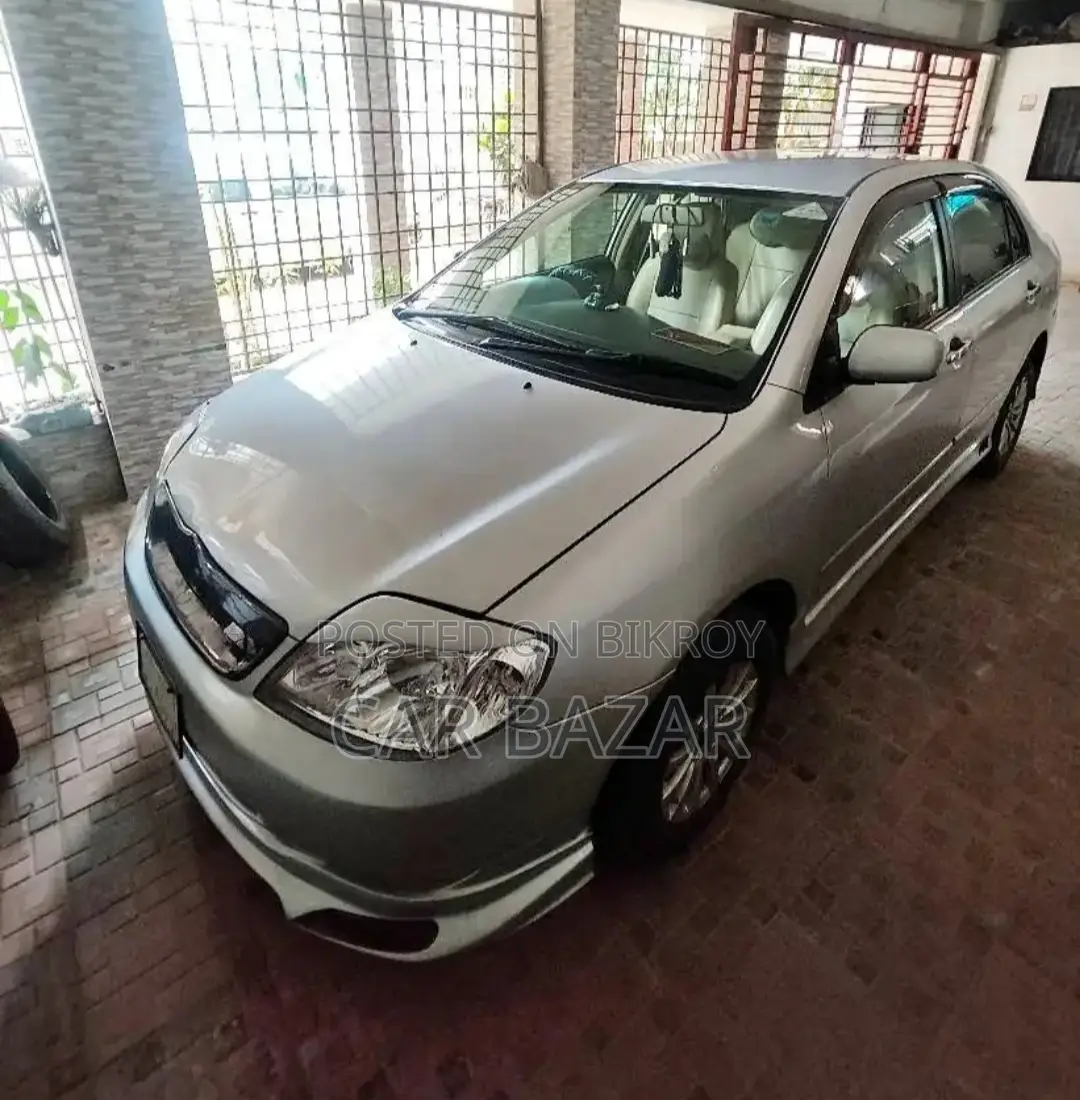 টয়োটা করোলা জি লিমিটেড সিলভার ২০০১
