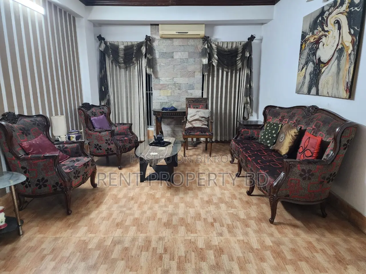3 Bed Full Furnished Apartment Rent Gulshan