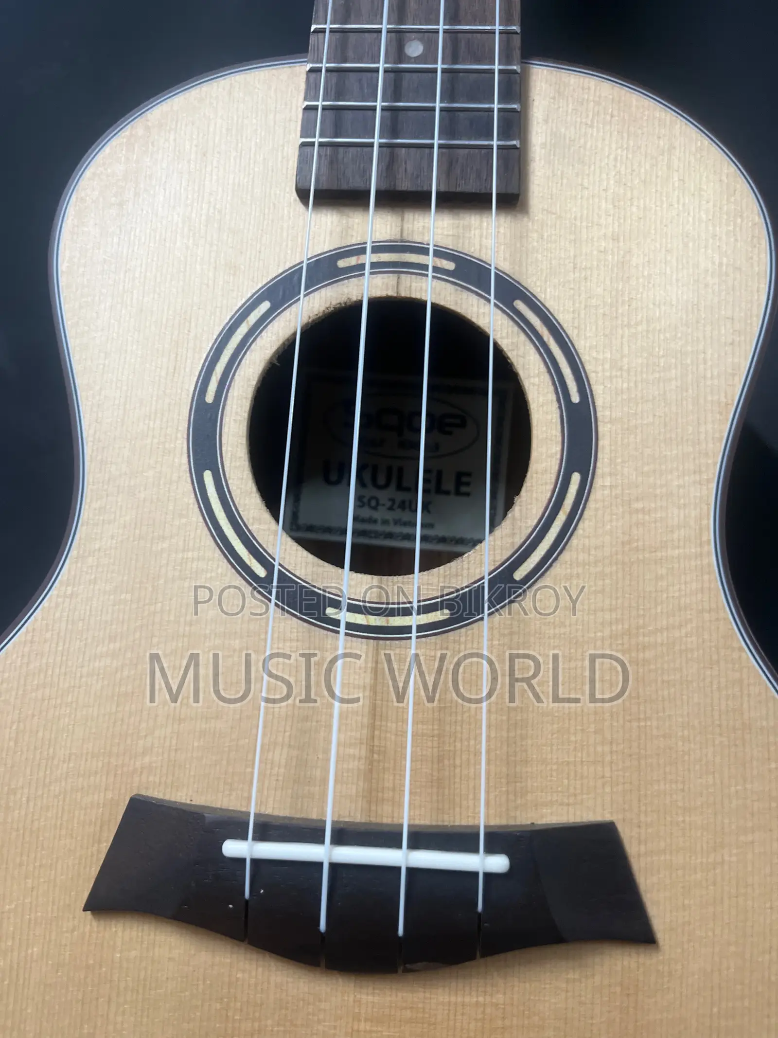 Sqoe brand Ukulele 24 inch on wholesale prise