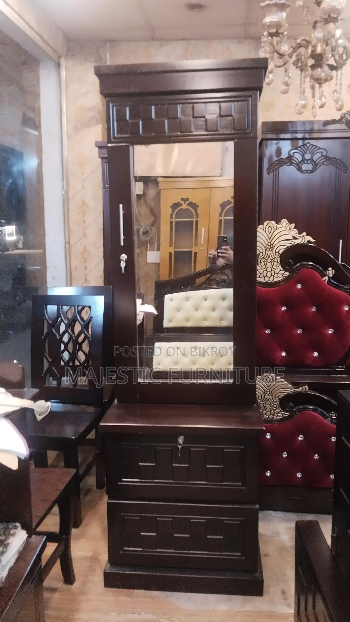 নতুন সিঙ্গেল ড্রেসিং টেবিল। মডেল # ৭৭৪৪