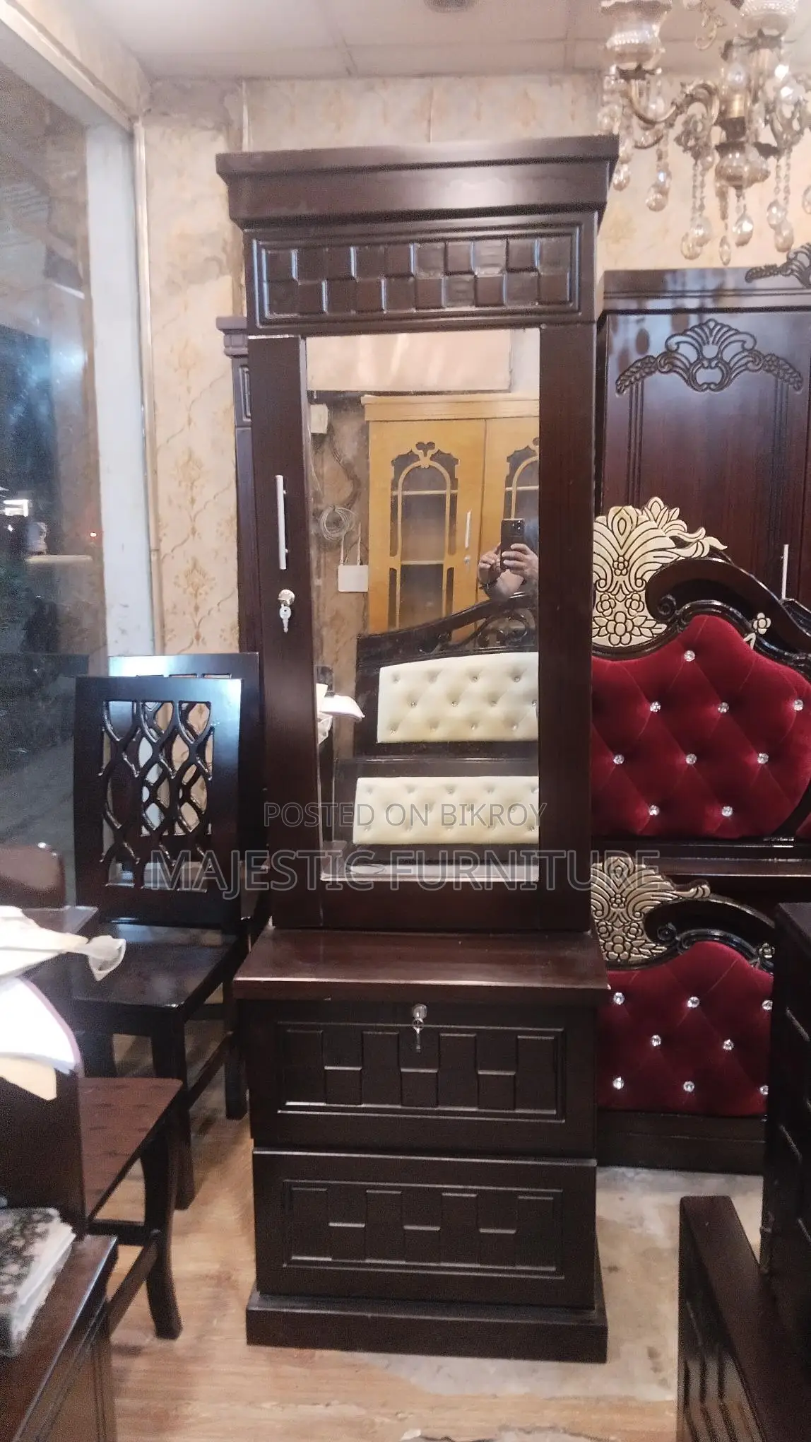 নতুন সিঙ্গেল ড্রেসিং টেবিল। মডেল # ৭৭৪৪