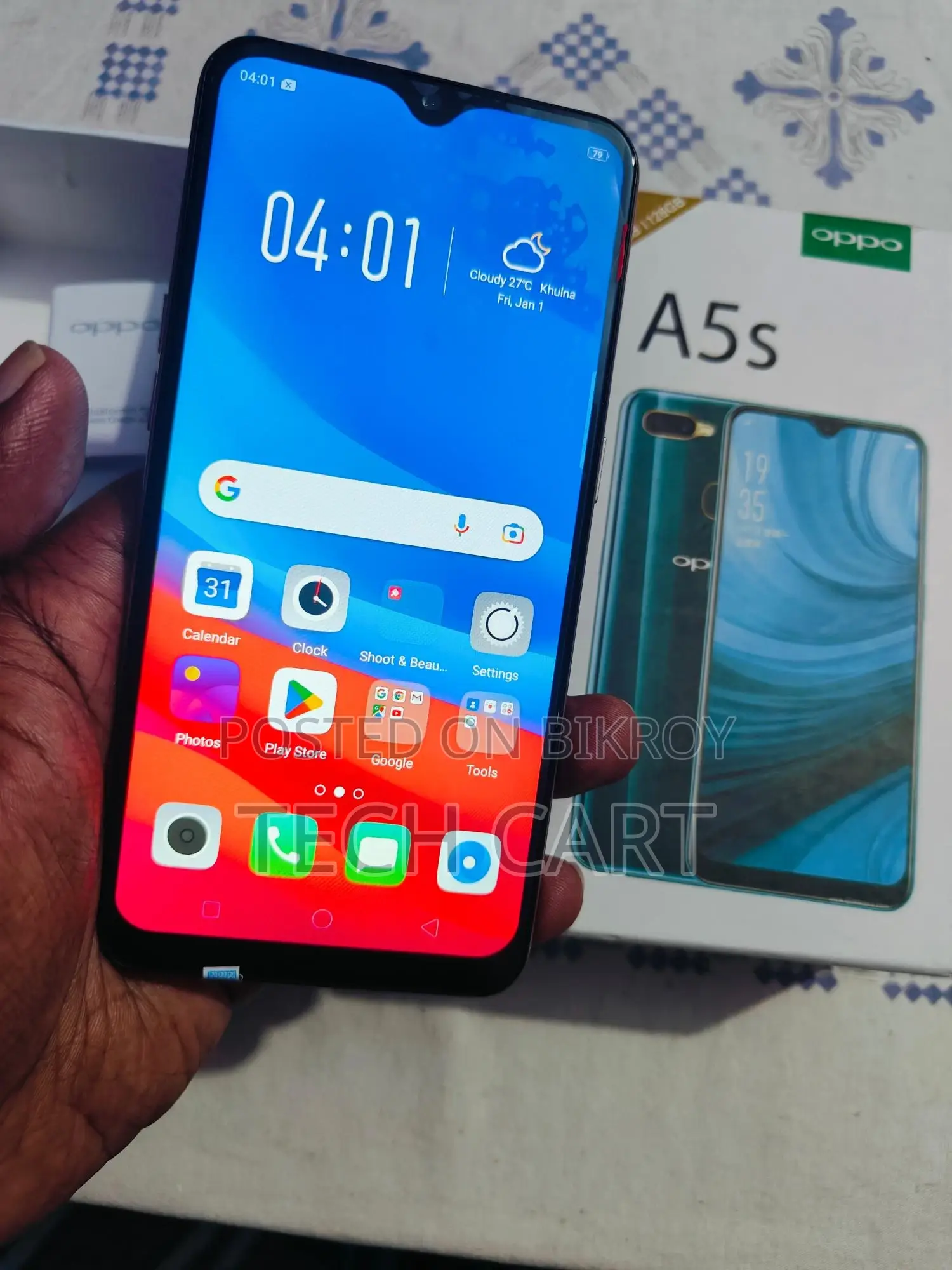 OPPO A5s with Warranty (6/128) (Used)