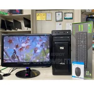 New PC With Core I5/HP-20"LED/1TB-HDD/8GB-Ram For Out-Sourcing