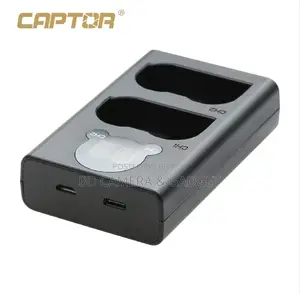 Captor EN-EL15 dual charger For Nikon D7100, D7200, D7500, D810 etc