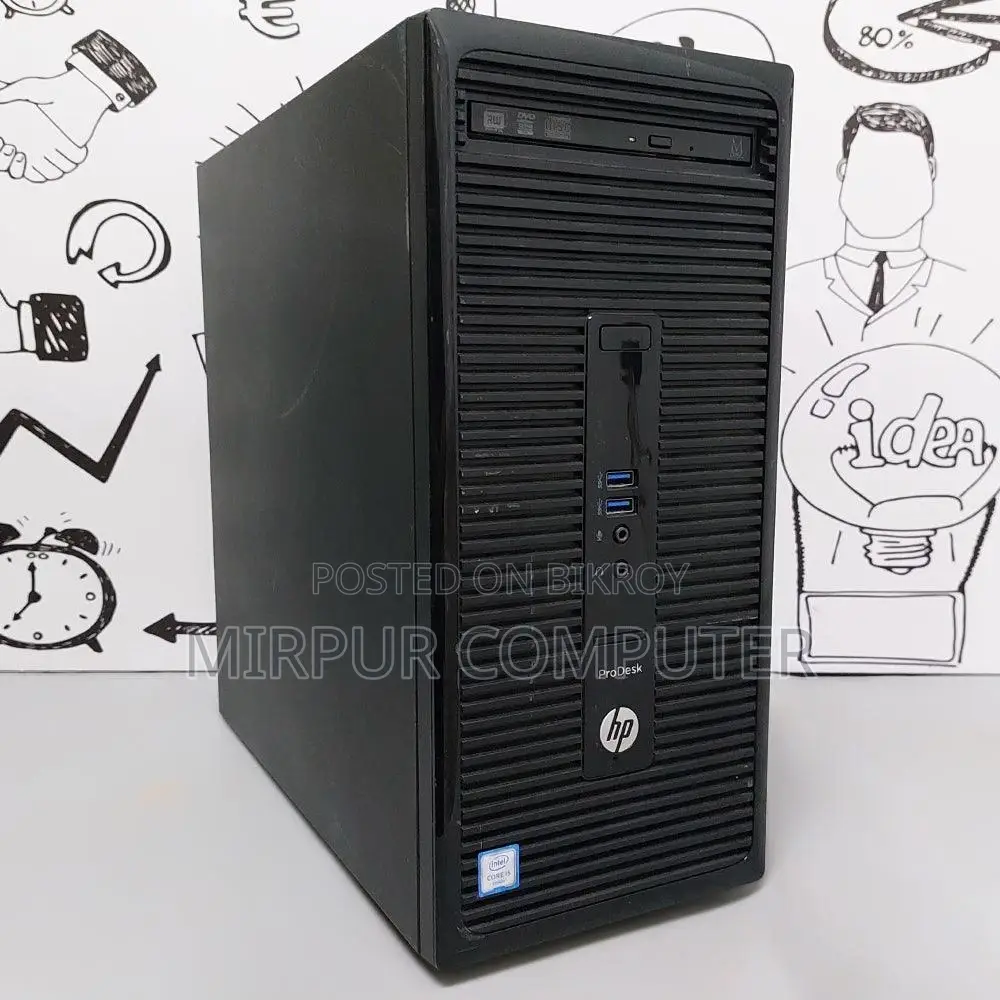 Disktop Gaming Brand Pc Core i3 4Gen+LED 19 HP Full Fresh