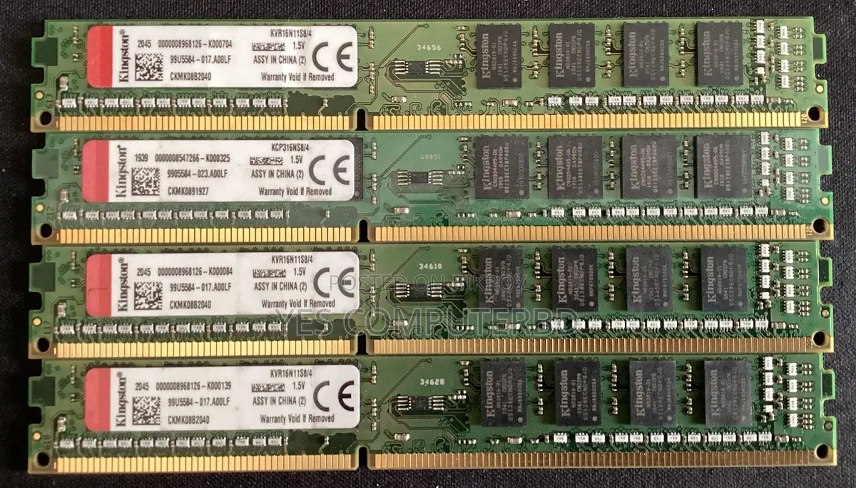 Samsung/Sk Hynix DDR3 Original RAM with 1-Year Warranty