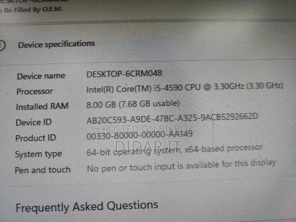 Freelancing PC for Sale