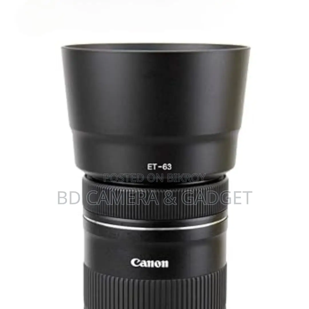 Lens Hood Model ET-63 for 55-250 STM & 70-300 DX
