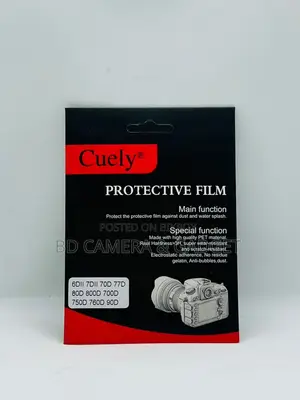 Display Glass Protector for Canon 700D, 77D, 760D, 800D, 6D II, 70D, 80D, 90D
