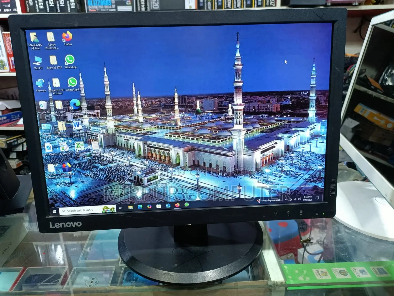 MONITOR LED 19 HP Monitor Completely Fresh BRAND