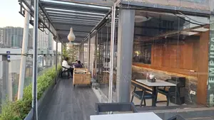 Restaurant and shop rooftop