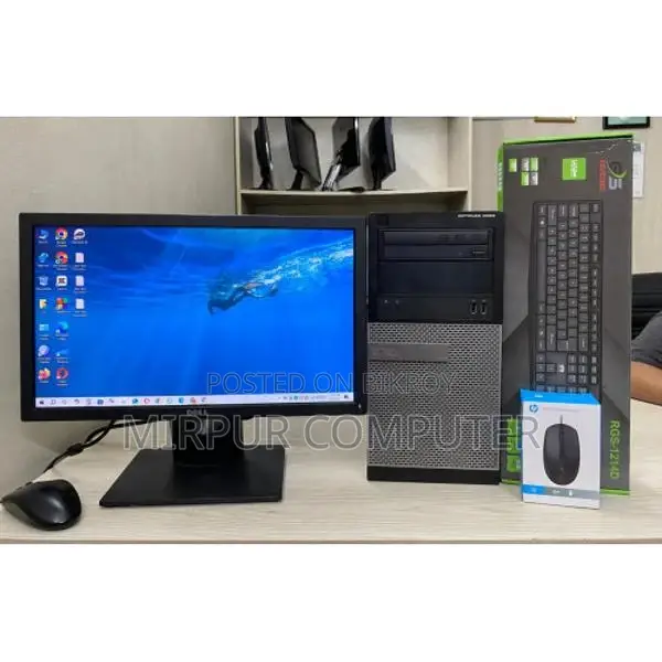 BRAND PC CORE i3 4GEN+LED 19 DELL-SSD 128GB.RAM 8GB