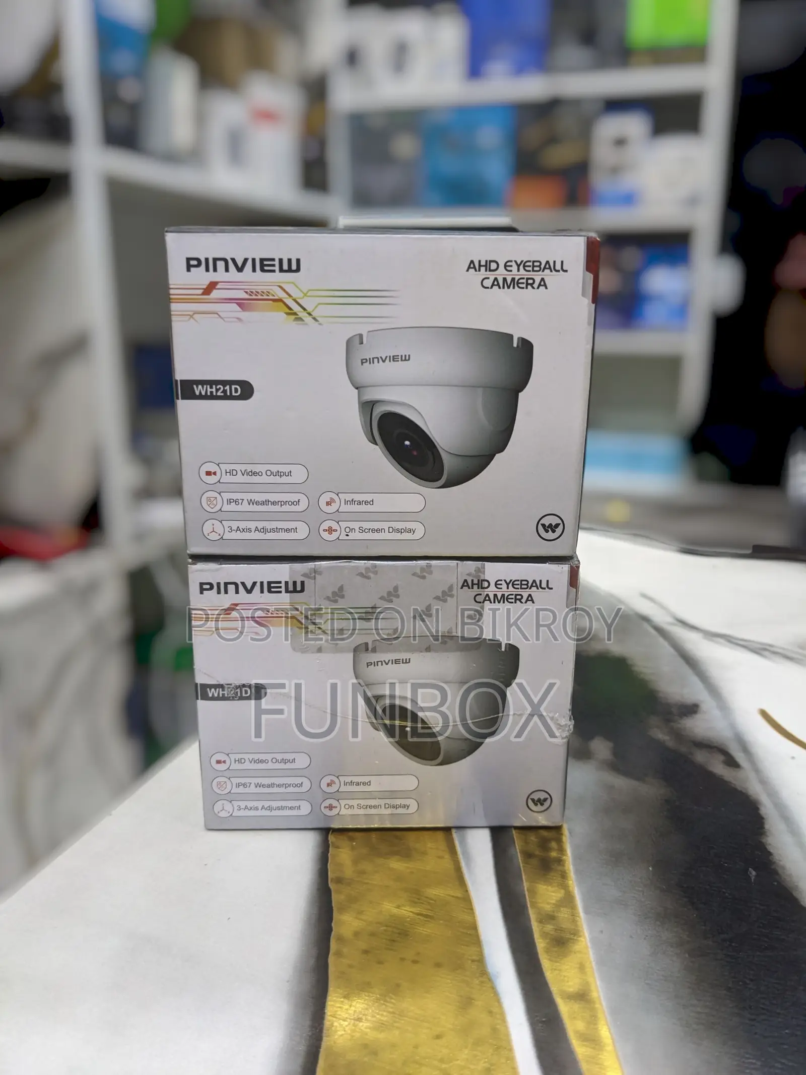 Walton WH21D Full HD 2MP CCTV Camera with Night Vision (DVR Required)