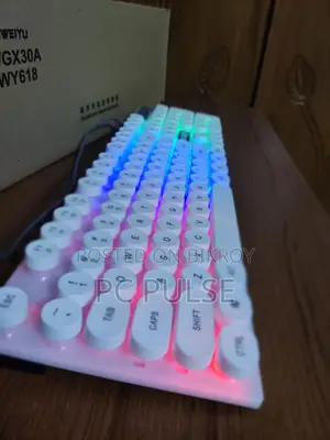 Rgb Semi mechanical Keyboard with 1 year warranty