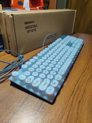 Rgb Semi mechanical Keyboard with 1 year warranty