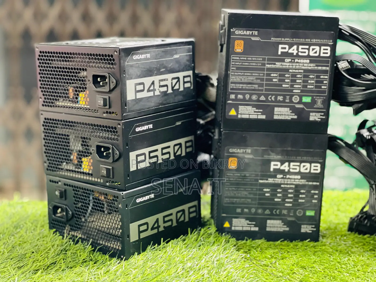 GIGABYTE P450B 80PLUS BRONZE GAMING POWER SUPPLY