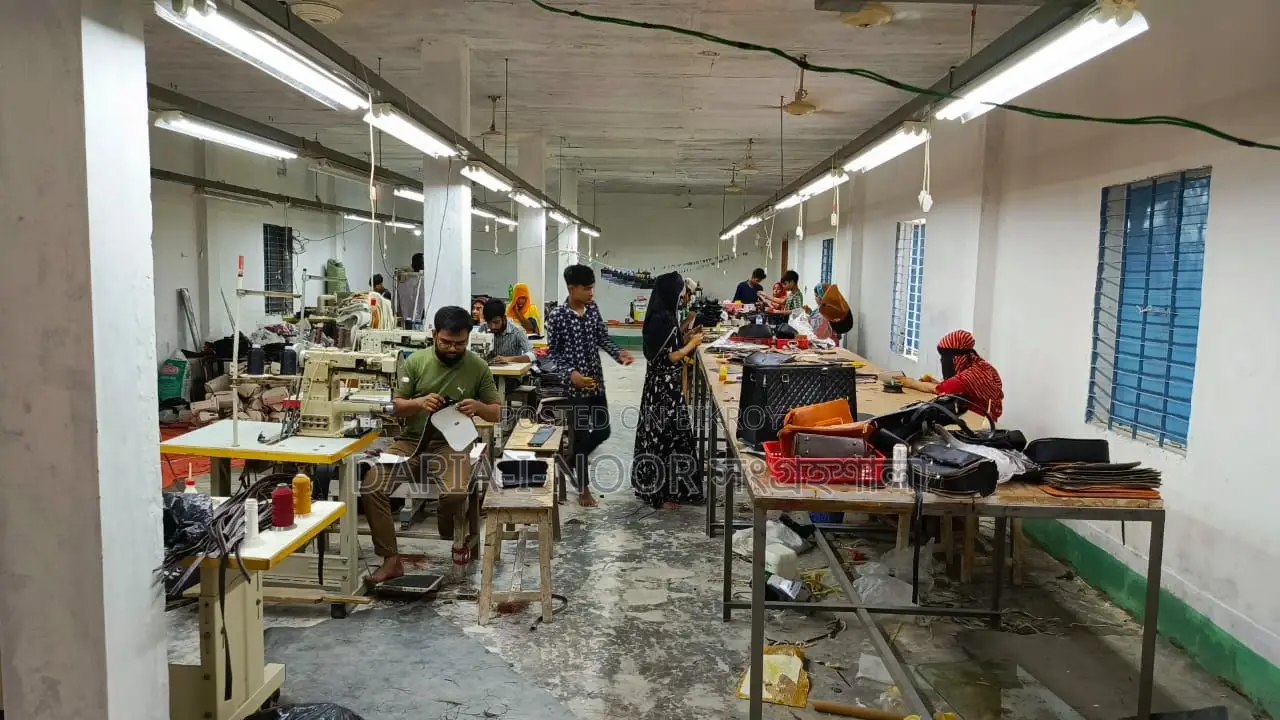 Bag Factory with land and building for sale on 3 katha land in Savar