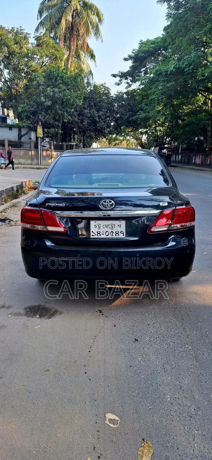 Toyota Premio Fex Mica Blue 2018