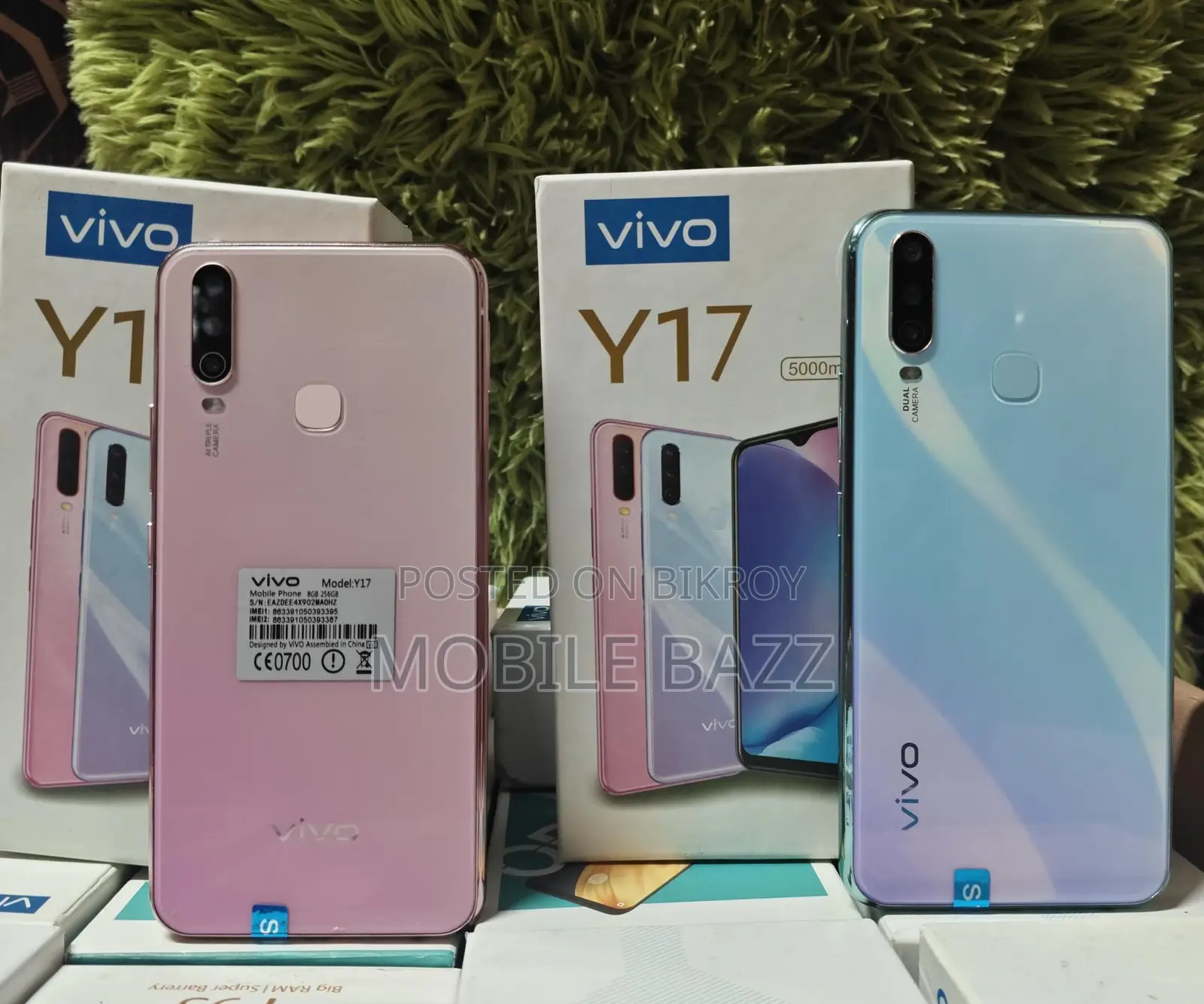 New Vivo Y17 256 GB Gray