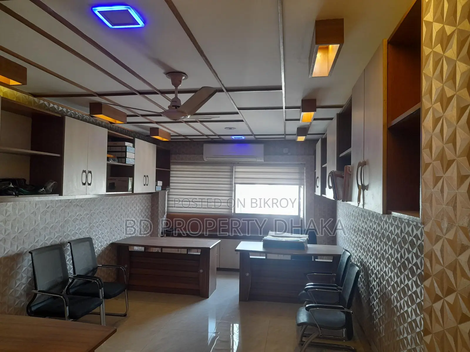 2450 Sqft Semi Furnished Nice Office Space Rent in Banani