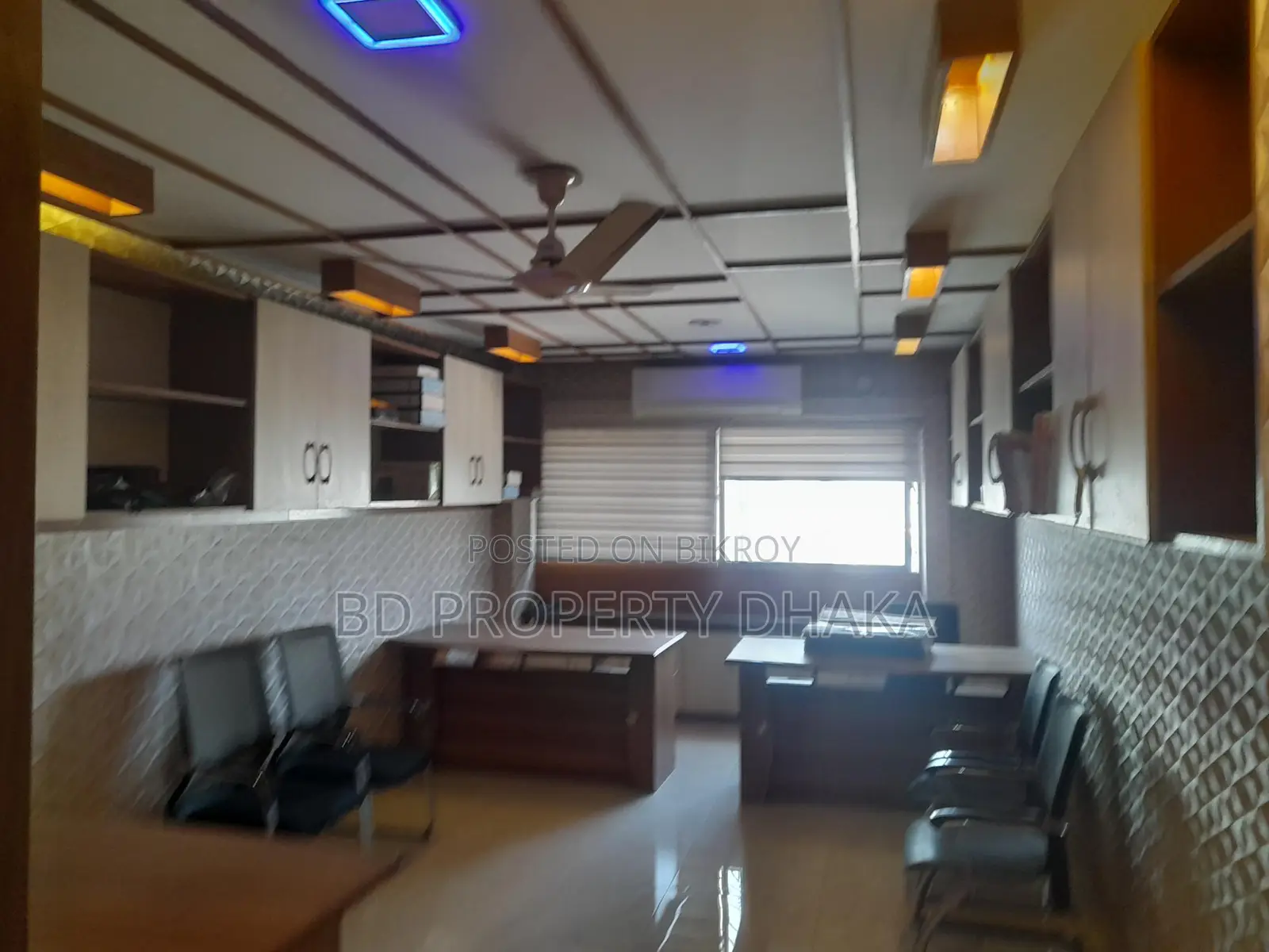 2450 Sqft Semi Furnished Nice Office Space Rent in Banani