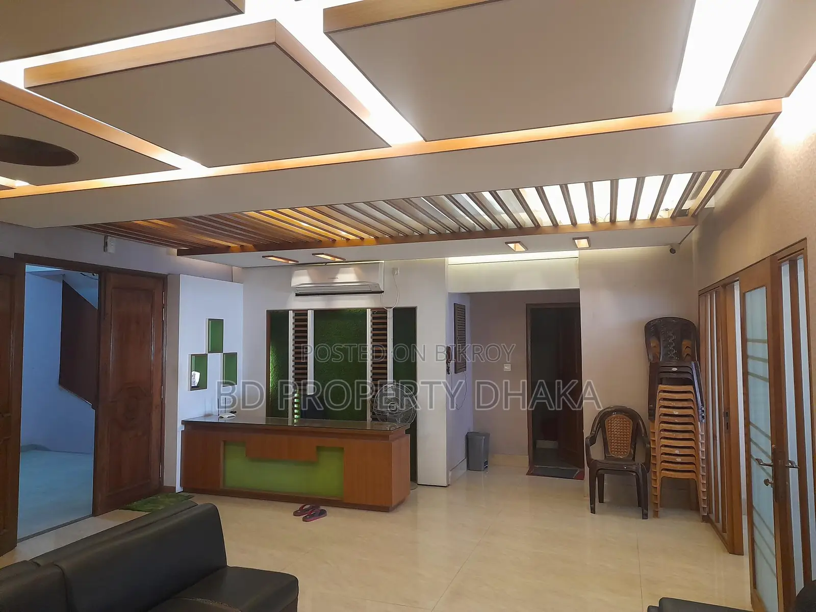 2450 Sqft Semi Furnished Nice Office Space Rent in Banani