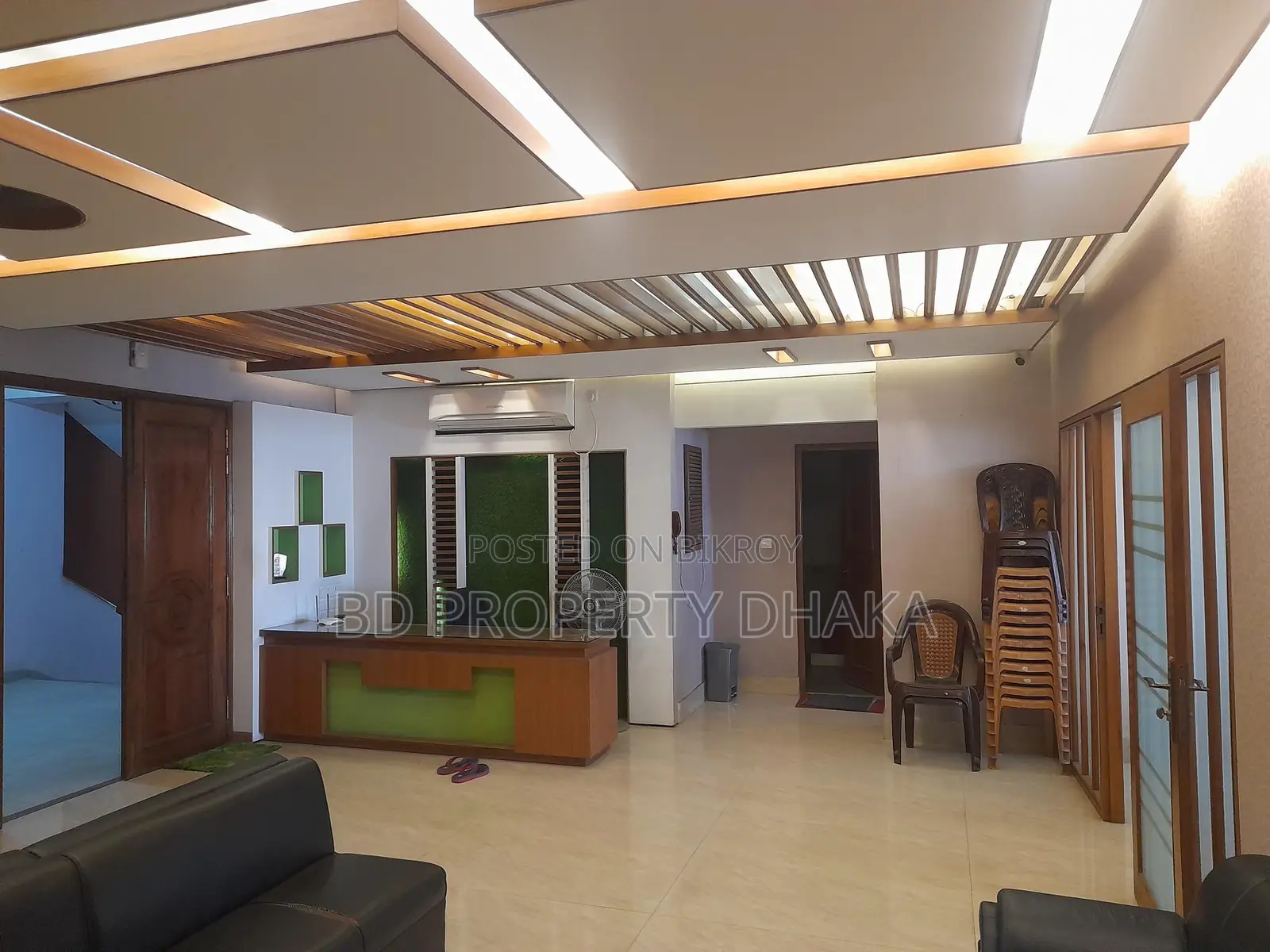 2450 Sqft Semi Furnished Nice Office Space Rent in Banani
