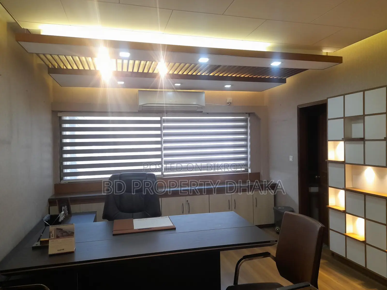 2450 Sqft Semi Furnished Nice Office Space Rent in Banani
