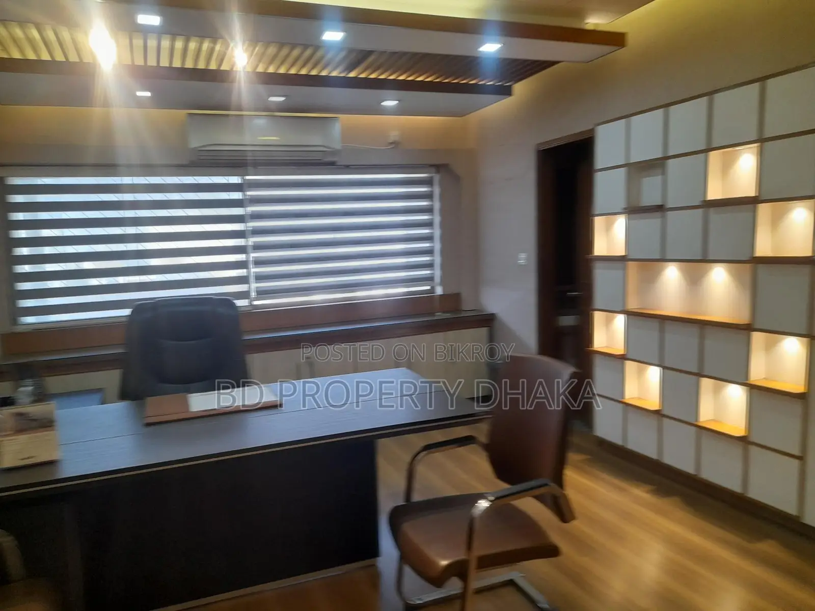 2450 Sqft Semi Furnished Nice Office Space Rent in Banani