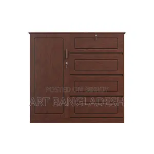 Canadian Red Oak and Lake Finish Wardrobe - VB 03
