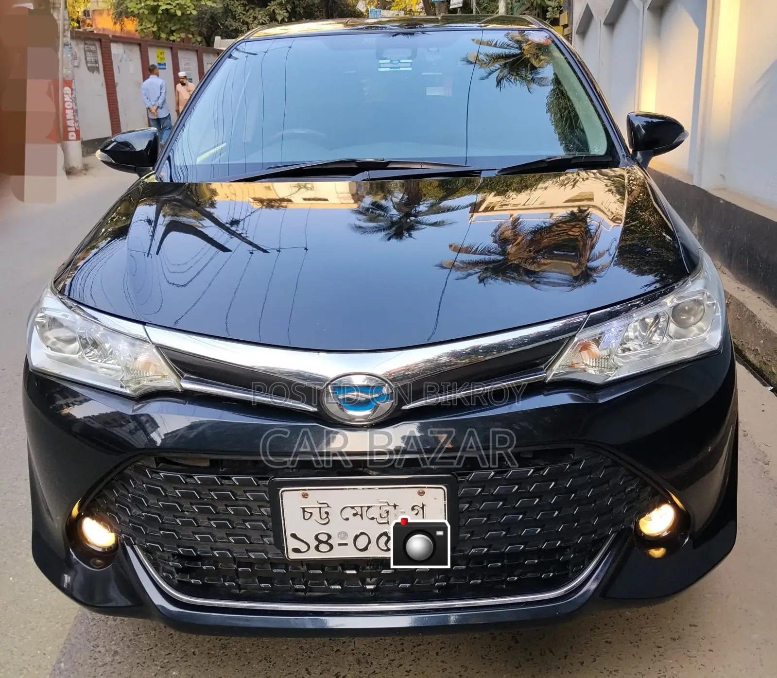 Toyota Fielder WXB PUSH BLACK 2015