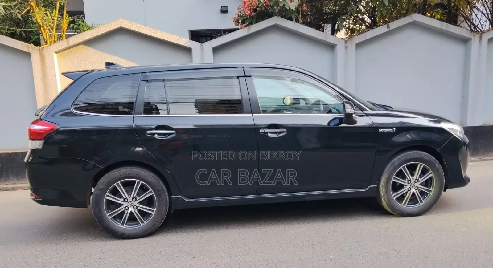 Toyota Fielder WXB PUSH BLACK 2015