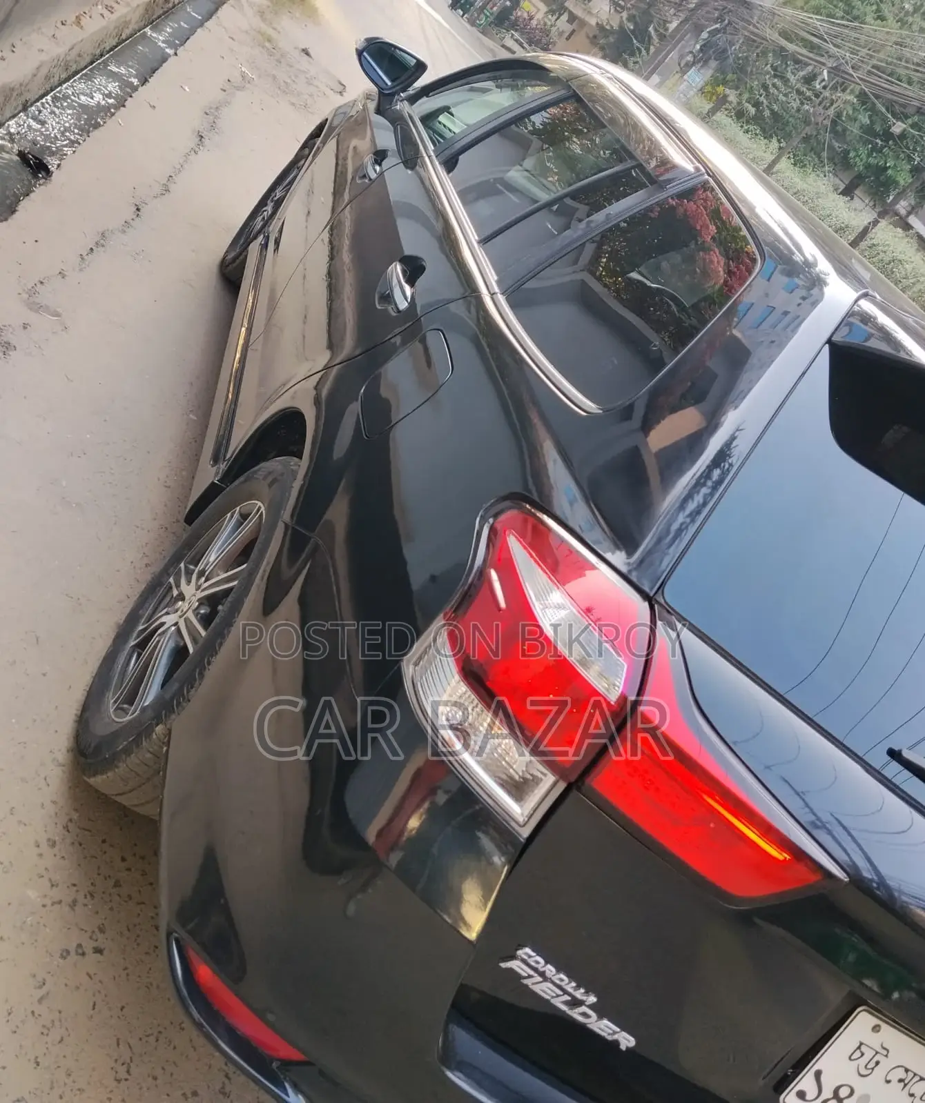Toyota Fielder WXB PUSH BLACK 2015