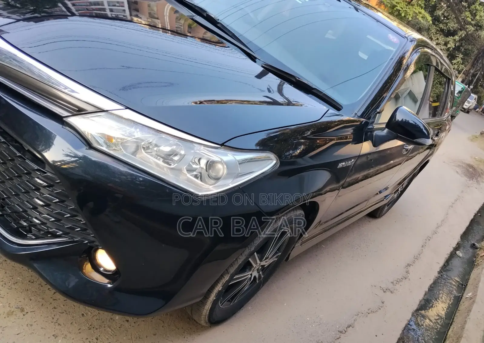 Toyota Fielder WXB PUSH BLACK 2015