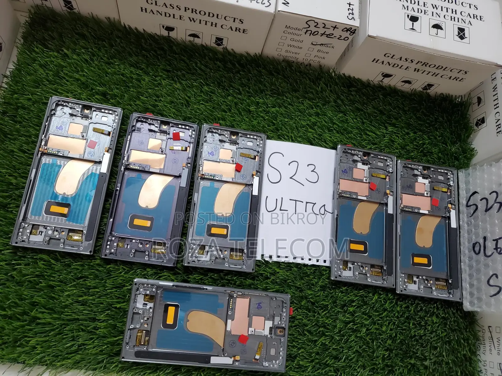 Samsung S23 Ultra Soft OLED Display