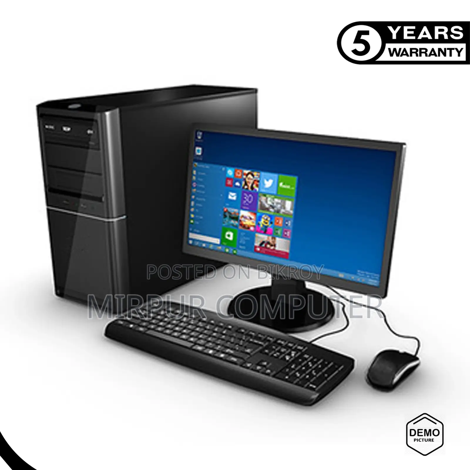 19'' LED, Core i3 3rd Gen, 1TB HDD, 8GB RAM, DDR3 / Brand New