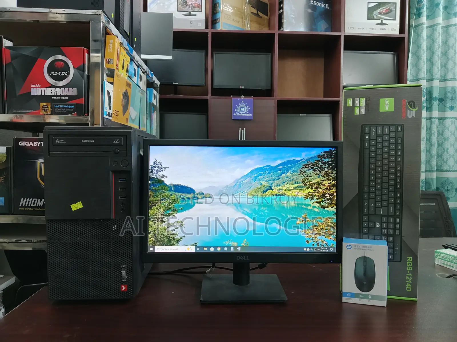 Dell 19'' HDMI Monitor | Intel Core I5 6th Gen Desktop PC Best Deal