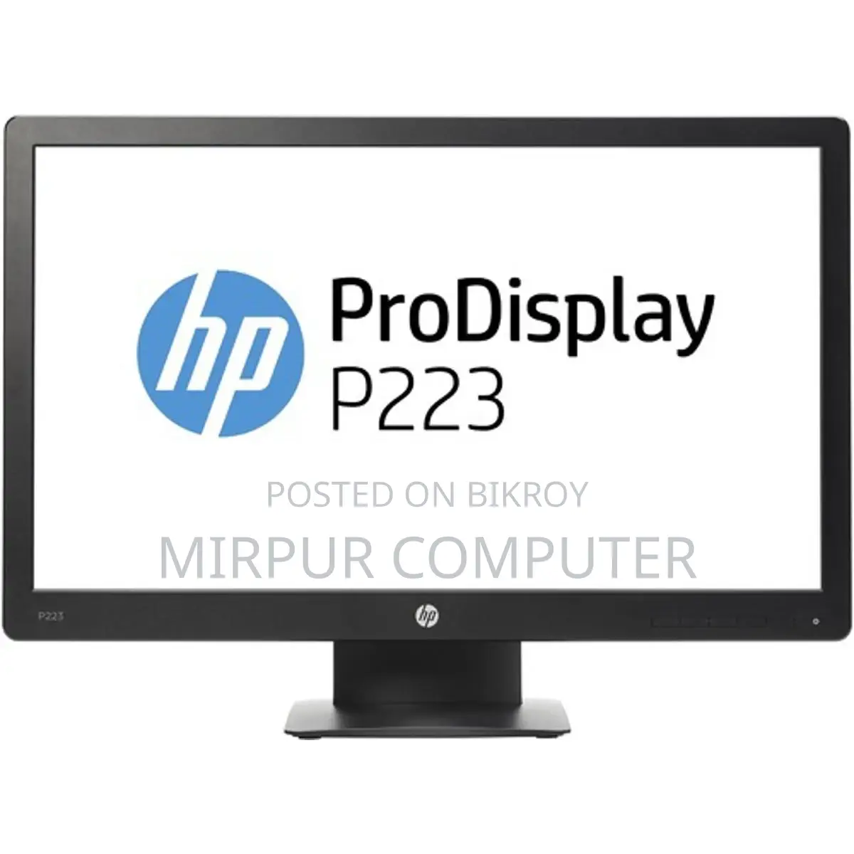 HP 19-inch Monitor - Brand New Condition