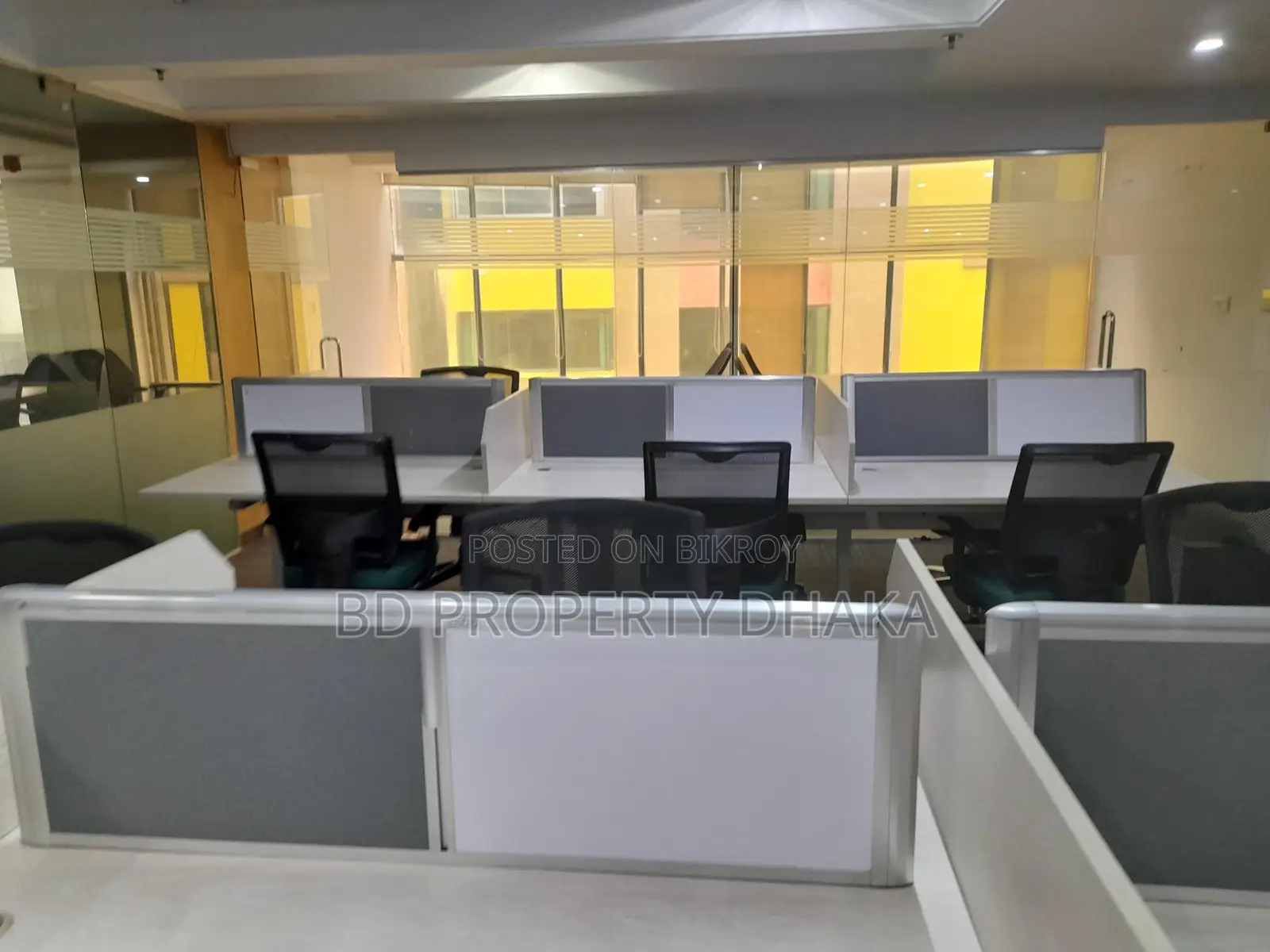 5800 Sqft Open Semi Furnished Commercial Space Rent in Gulshan Avenue