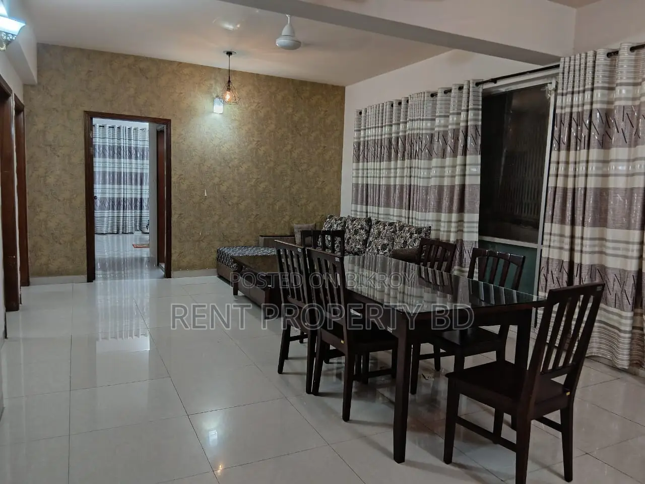 2600 sft Fully Furnished Flat For Rent In Banani