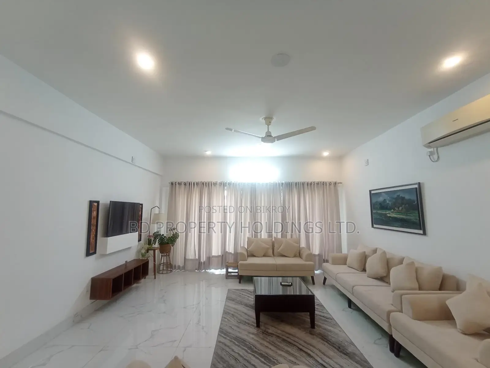 Furnished 3bdrm Apartment in Uttara for rent