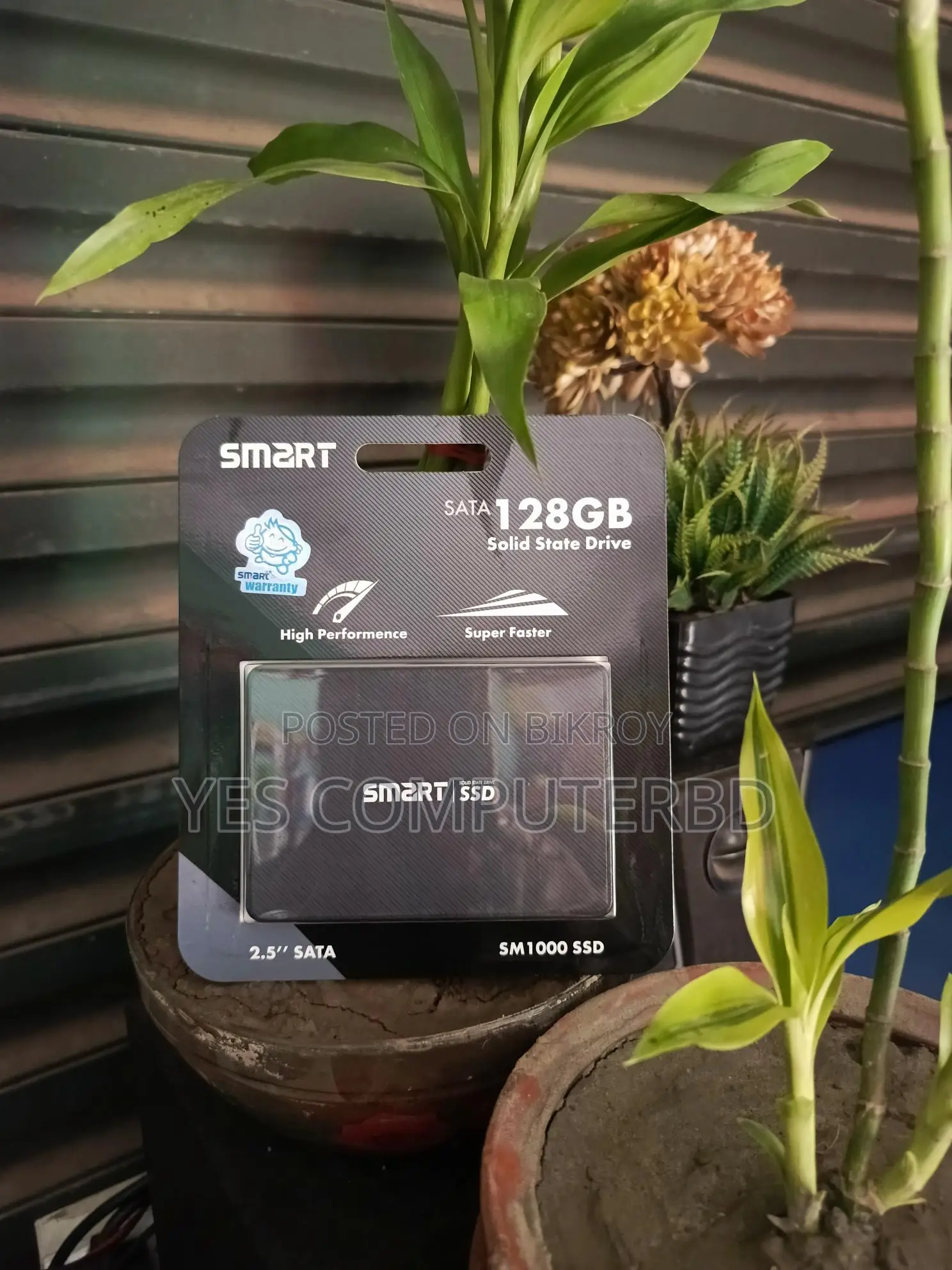 Smart 128GB SSD Sata 3 years warranty