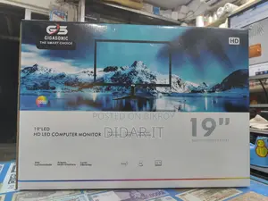 Gigasonic 19" LED Monitor - New and Intact with Warranty